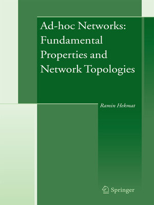 cover image of Ad-hoc Networks